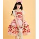 Good Night Mie Mie Dog Strawberry Roll JSK(Pre-Order/Full Payment Without Shipping)